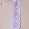 2 Yards Periwinkle Lilac Stretch Lace Trim 1" Floral Elastic Ribbon for Sewing & Crafts